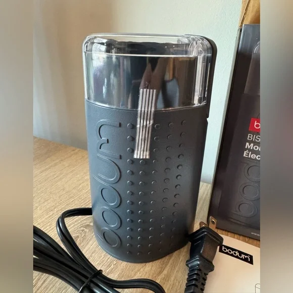 Bodum Bistro Coffee Grinder - Charcoal Gray - Picture 3 of 7